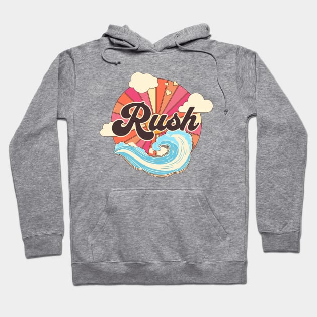 Rush Ocean Summer Hoodie by The Manny Cruz Show